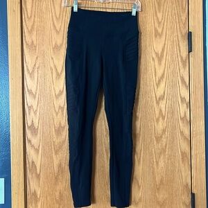 Athleta Delancey Moto Tight Black
